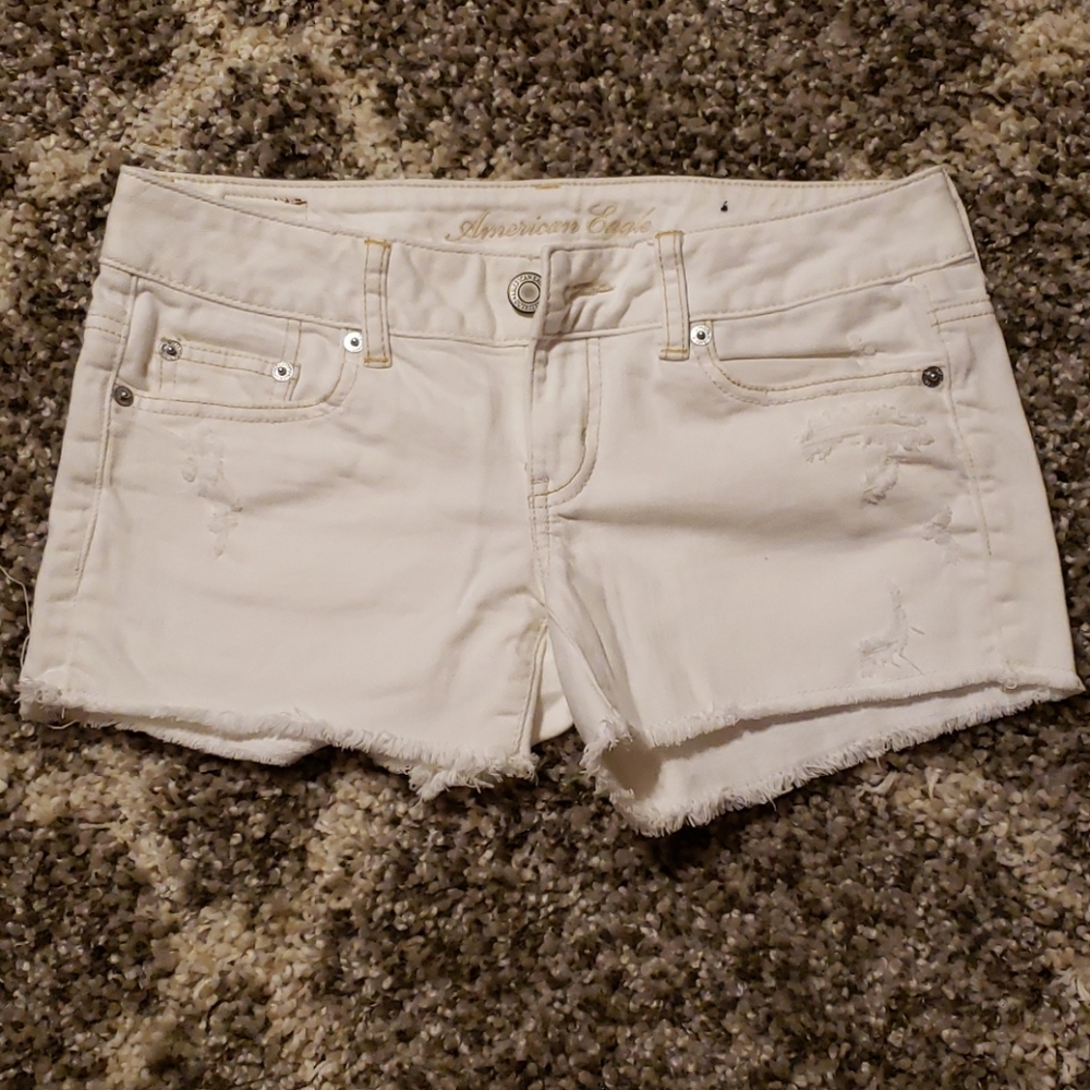 EUC White Shorts